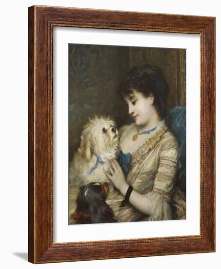 Treasured Pets-Albert Ludovici-Framed Giclee Print