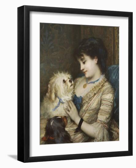 Treasured Pets-Albert Ludovici-Framed Giclee Print