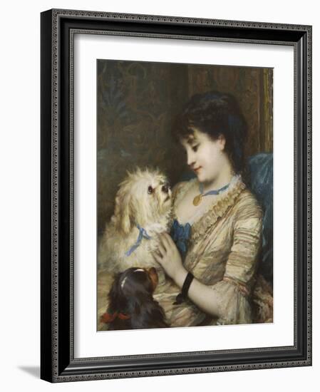 Treasured Pets-Albert Ludovici-Framed Giclee Print