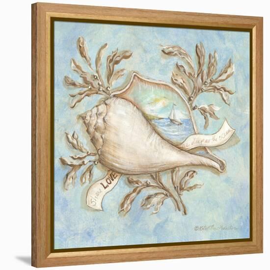 Treasures of the Tide I-Kate McRostie-Framed Stretched Canvas