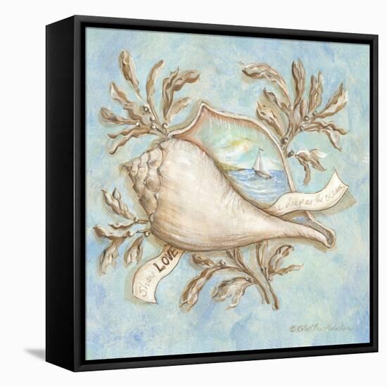 Treasures of the Tide I-Kate McRostie-Framed Stretched Canvas