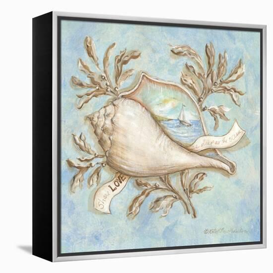 Treasures of the Tide I-Kate McRostie-Framed Stretched Canvas