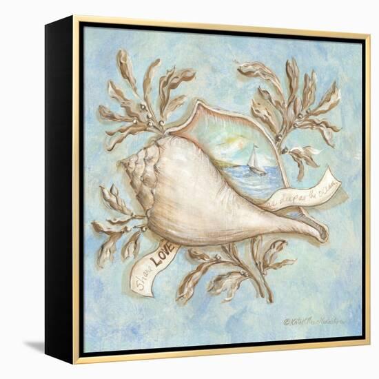 Treasures of the Tide I-Kate McRostie-Framed Stretched Canvas