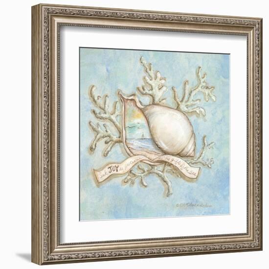 Treasures of the Tide III-Kate McRostie-Framed Art Print