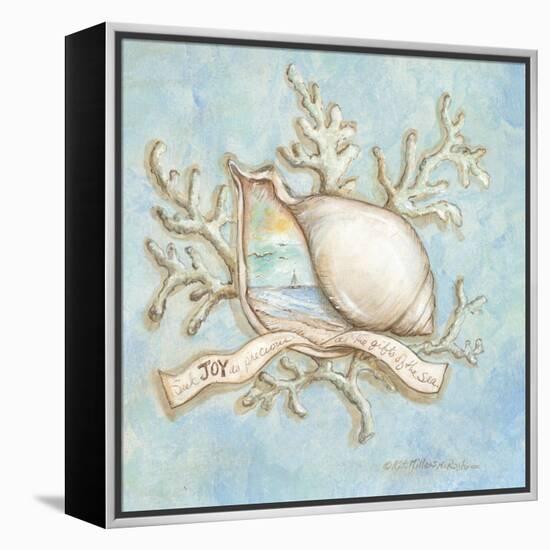 Treasures of the Tide III-Kate McRostie-Framed Stretched Canvas