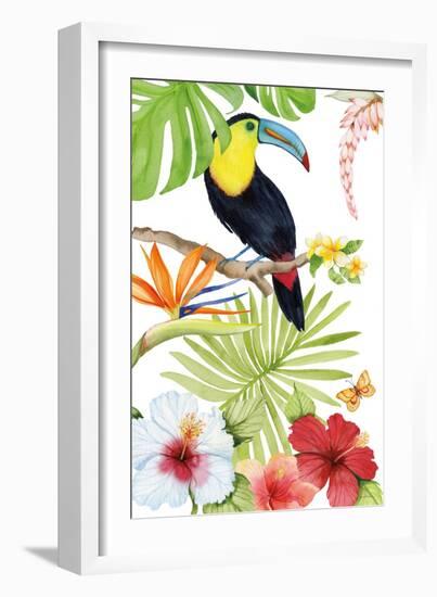 Treasures of the Tropics I-Kathleen Parr McKenna-Framed Art Print