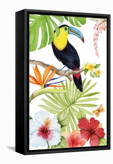 Treasures of the Tropics I-Kathleen Parr McKenna-Framed Stretched Canvas