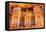 Treasury built by the Nabataens, Siq, Petra, Jordan.-William Perry-Framed Premier Image Canvas