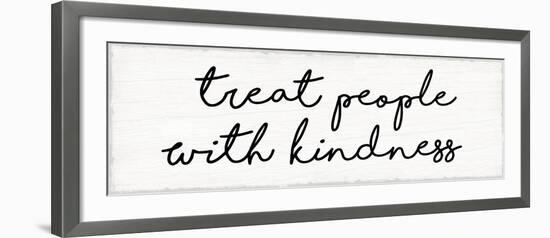 Treat People With Kindness-Lula Bijoux & Company-Framed Art Print