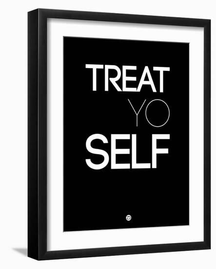Treat Yo Self 1-NaxArt-Framed Art Print