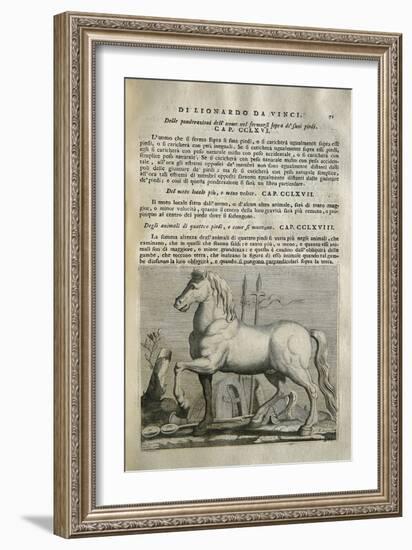 Treatise on Painting'-Leonardo da Vinci-Framed Art Print