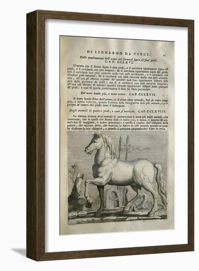 Treatise on Painting'-Leonardo da Vinci-Framed Art Print