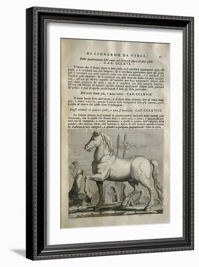 Treatise on Painting'-Leonardo da Vinci-Framed Art Print