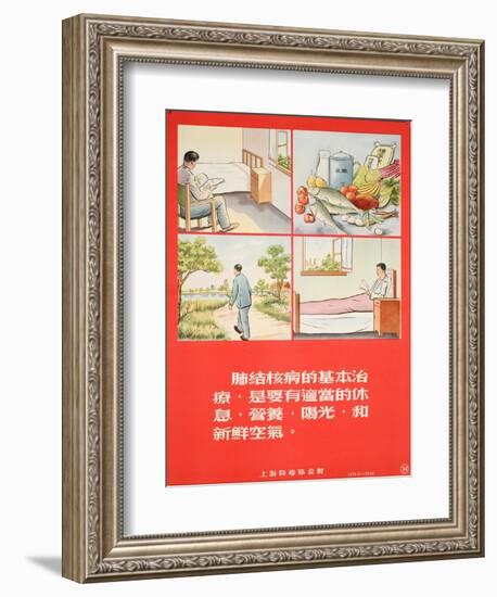 Treatment in a Sanatorium for Those with TB-null-Framed Art Print