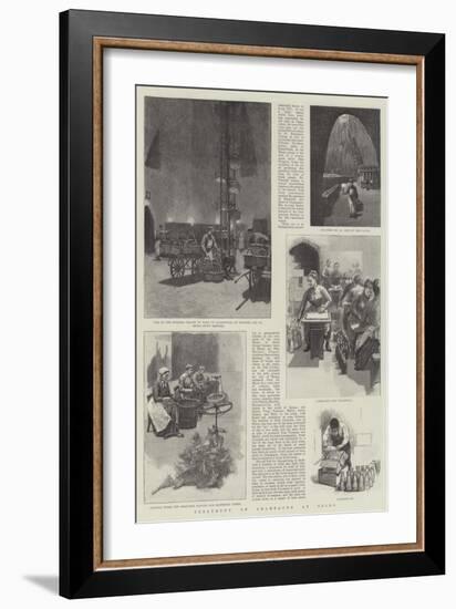 Treatment of Champagne at Reims-null-Framed Giclee Print