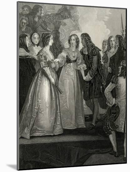 Treaty of Dover-Thomas Stothard-Mounted Art Print