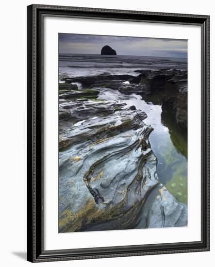 Trebarwith Strand, Cornwall, England, United Kingdom, Europe-Jeremy Lightfoot-Framed Photographic Print