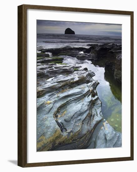 Trebarwith Strand, Cornwall, England, United Kingdom, Europe-Jeremy Lightfoot-Framed Photographic Print