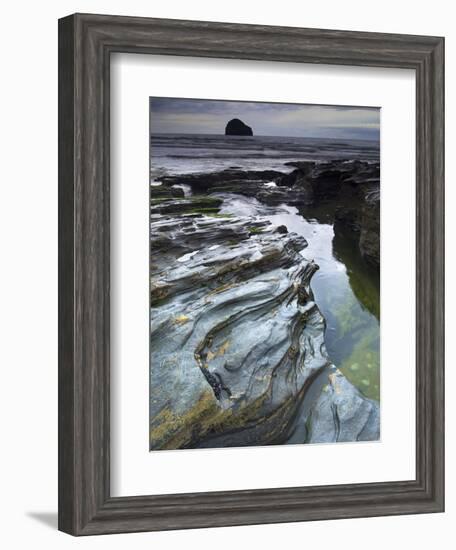 Trebarwith Strand, Cornwall, England, United Kingdom, Europe-Jeremy Lightfoot-Framed Photographic Print