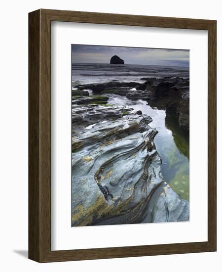 Trebarwith Strand, Cornwall, England, United Kingdom, Europe-Jeremy Lightfoot-Framed Photographic Print