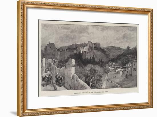 Trebizond, Old Walls on the West Side of the Town-null-Framed Giclee Print