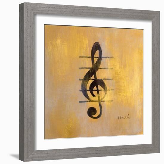 Treble Clef-Lanie Loreth-Framed Art Print