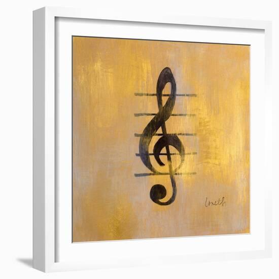 Treble Clef-Lanie Loreth-Framed Art Print