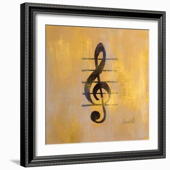 Treble Clef-Lanie Loreth-Framed Art Print