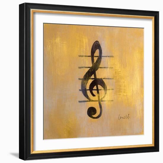 Treble Clef-Lanie Loreth-Framed Art Print