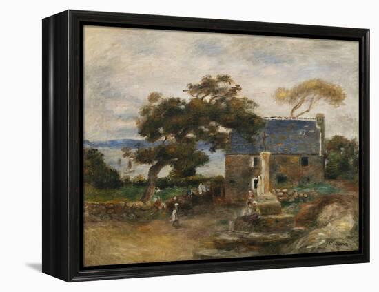 Treboul, Near Douardenez, Brittany; Treboul, Pres De Douardenez, Bretagne, 1895-Pierre-Auguste Renoir-Framed Premier Image Canvas