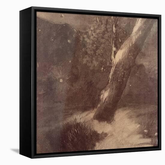 Tree and Stars-Odilon Redon-Framed Premier Image Canvas