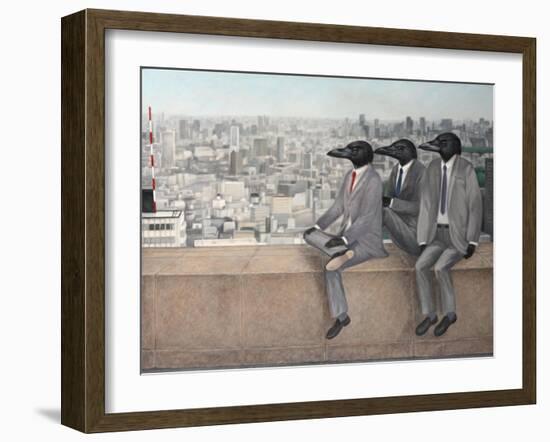 Tree Crow, 2010-Emiko Aida-Framed Giclee Print