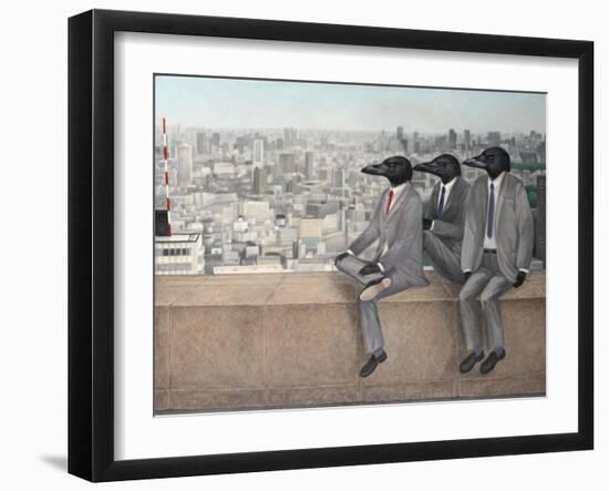 Tree Crow, 2010-Emiko Aida-Framed Giclee Print