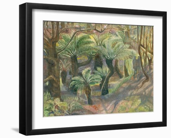 Tree Ferns, Trewidden-Mary Kuper-Framed Giclee Print