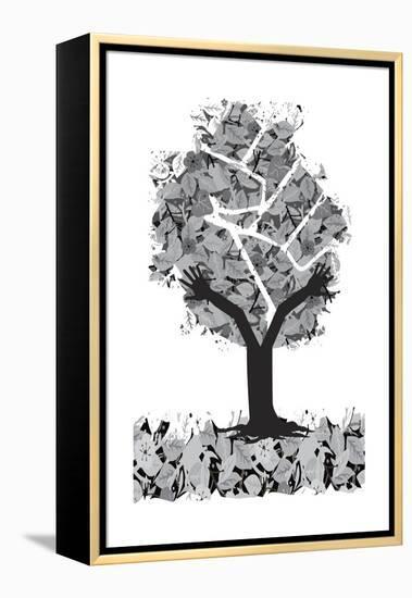 Tree Fist-Teofilo Olivieri-Framed Premier Image Canvas