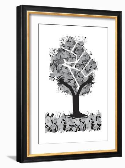 Tree Fist-Teofilo Olivieri-Framed Giclee Print