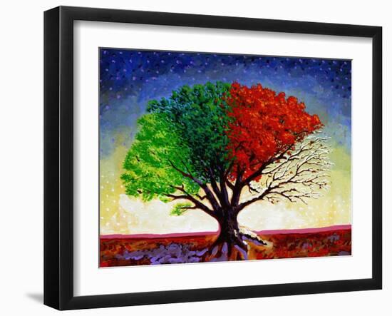 Tree For All Seasons-John Newcomb-Framed Giclee Print