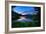 Tree Framed Trillium Lake Reflection, Summer Mount Hood Oregon-Vincent James-Framed Photographic Print