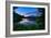 Tree Framed Trillium Lake Reflection, Summer Mount Hood Oregon-Vincent James-Framed Photographic Print