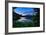 Tree Framed Trillium Lake Reflection, Summer Mount Hood Oregon-Vincent James-Framed Photographic Print