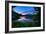 Tree Framed Trillium Lake Reflection, Summer Mount Hood Oregon-Vincent James-Framed Photographic Print