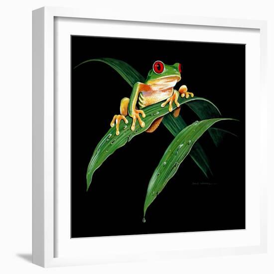 Tree Frog-null-Framed Giclee Print