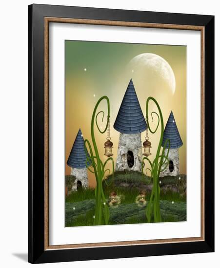 Tree House-justdd-Framed Art Print