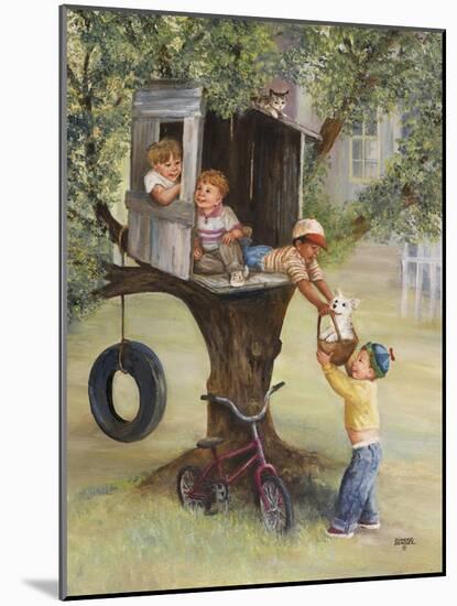 Tree House-Dianne Dengel-Mounted Giclee Print