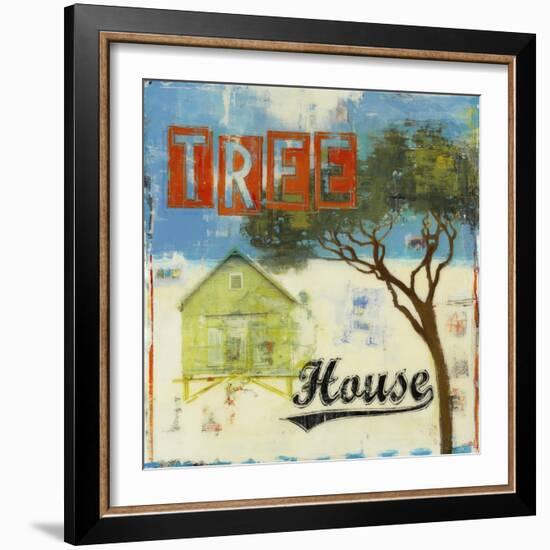 Tree House-Liz Jardine-Framed Art Print
