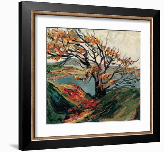 Tree in Autumn-Emily Carr-Framed Premium Giclee Print