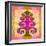 Tree in pink, 2020, (oil on canvas)-Jane Tattersfield-Framed Giclee Print