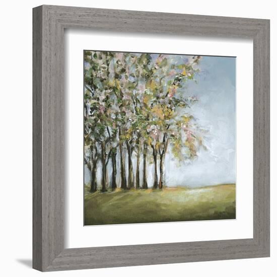 Tree in Spring-Christina Long-Framed Art Print