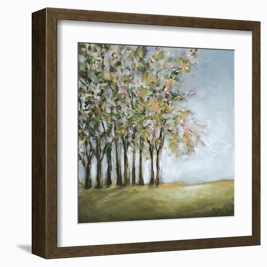 Tree in Spring-Christina Long-Framed Art Print