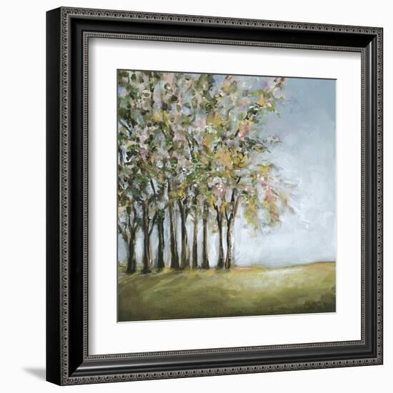 Tree in Spring-Christina Long-Framed Art Print